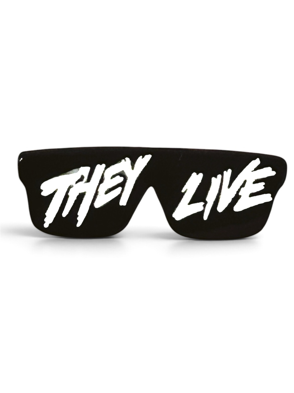 They Live 1988 John Carpenter Movie Black Sunglasses Enamel Pin NWT